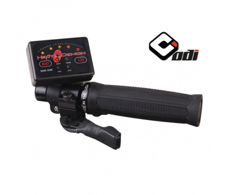 Šildomos rankenėlės Symtec 4 zonų (Heated Grips)