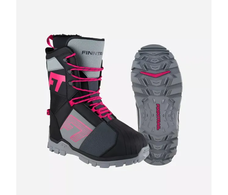 Boots Blizzard GraphitePink