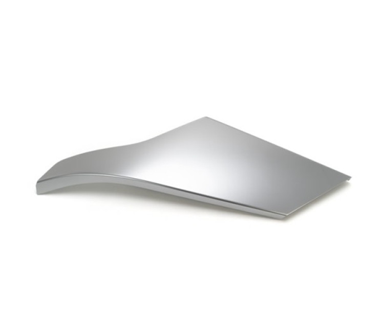 5BY0-371001-0VF00 DECO PLATE, LH UPPER DOORPAINTED ULTRA SILVER