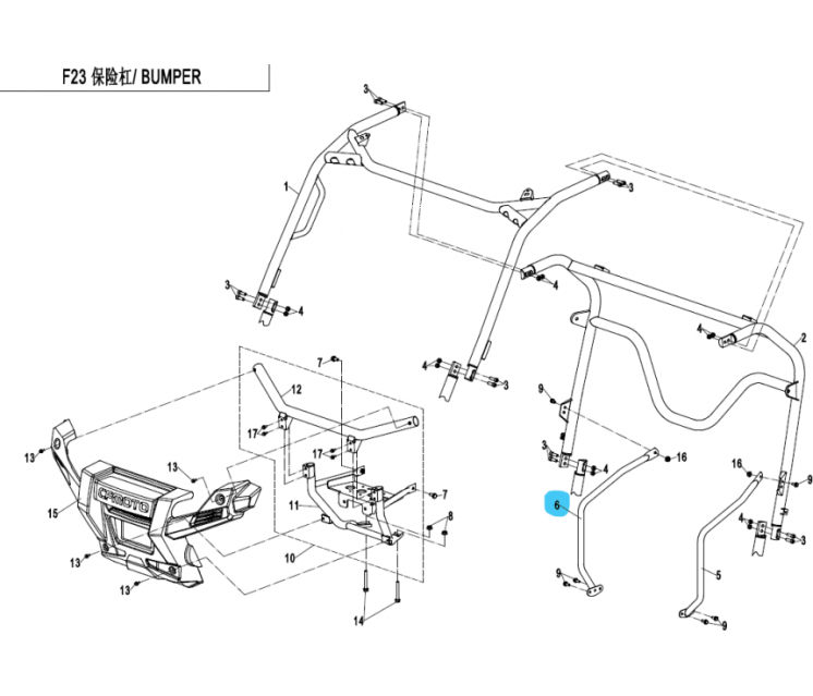 7030-232320 hand rest RH