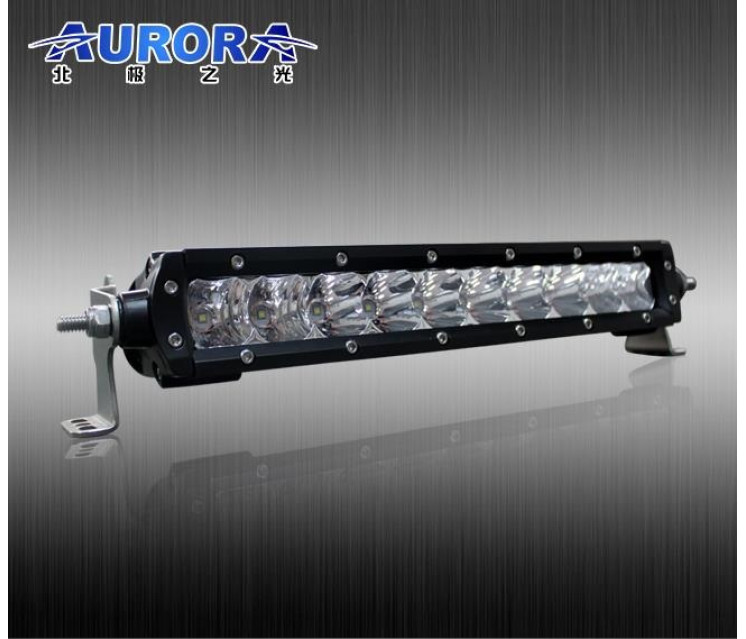 AURORA Led juosta 25.4 CM "DELUXE SINGLE ROW" SERIJOS LED ŽIBINTAS 50W COMBO